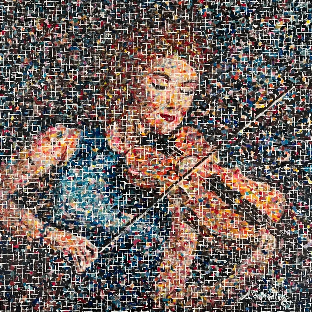 Opera «La violinista» di Alessandra Garzetti