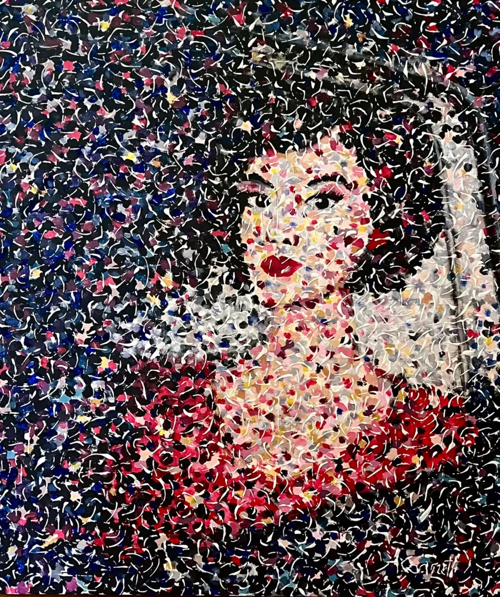 Opera «Rubino» di Alessandra Garzetti